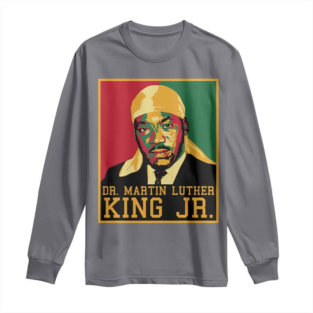 Martin Luther King Long Sleeve Shirt Retro MLK Day