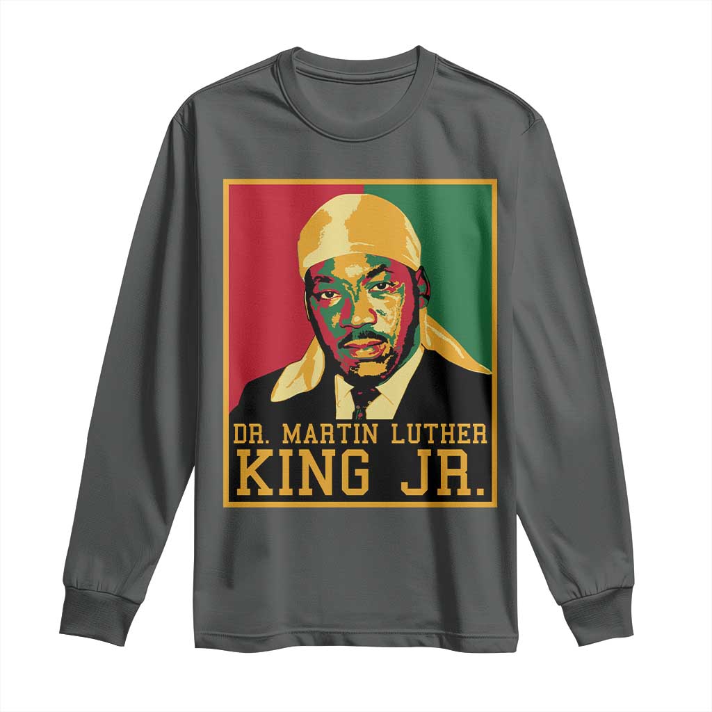 Martin Luther King Long Sleeve Shirt Retro MLK Day