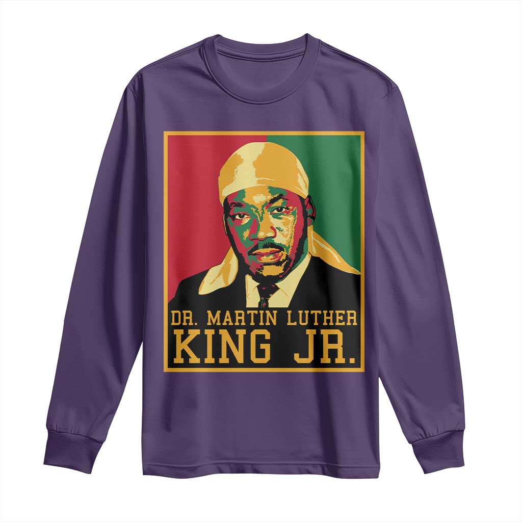 Martin Luther King Long Sleeve Shirt Retro MLK Day