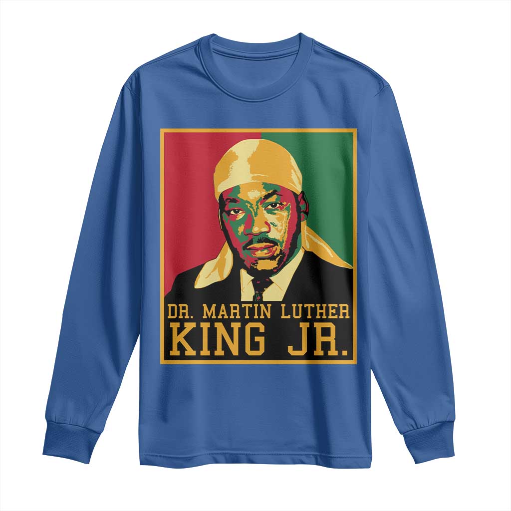 Martin Luther King Long Sleeve Shirt Retro MLK Day