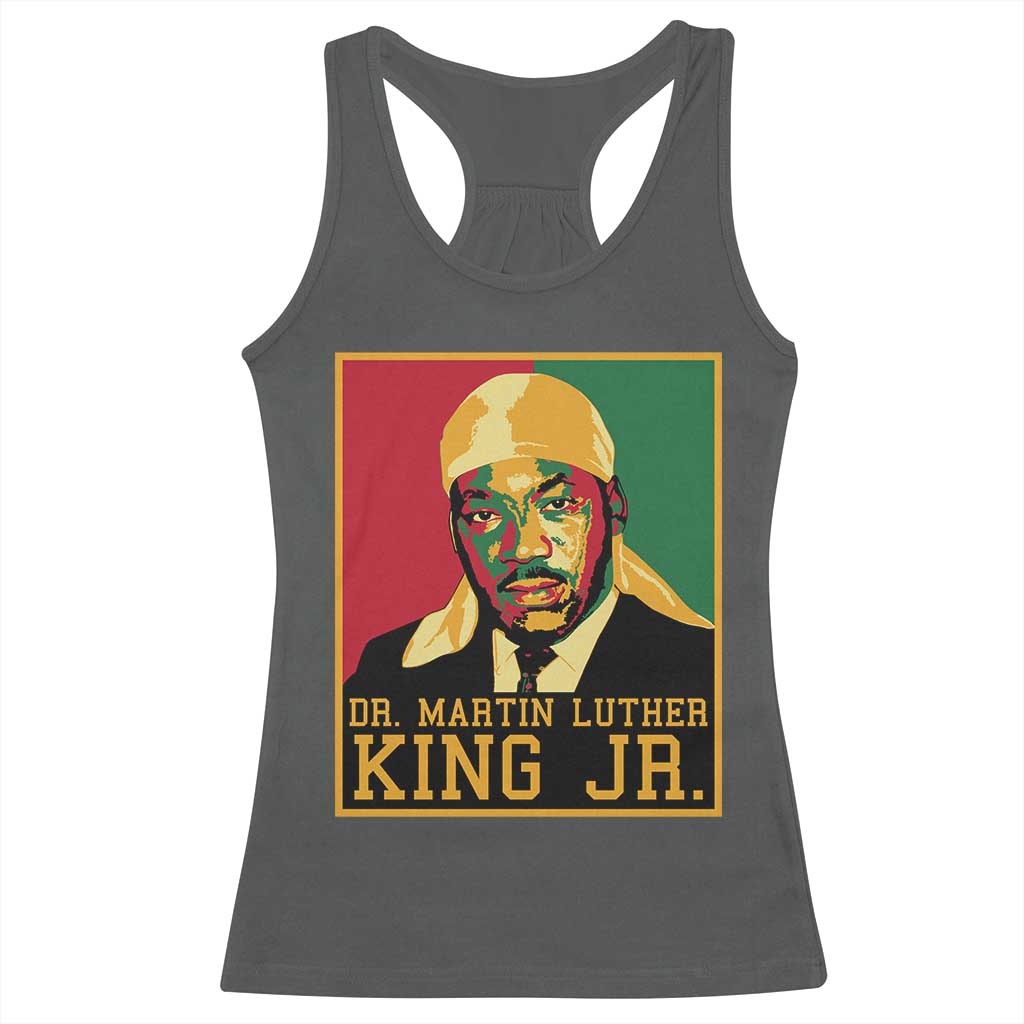 Martin Luther King Racerback Tank Top Retro MLK Day