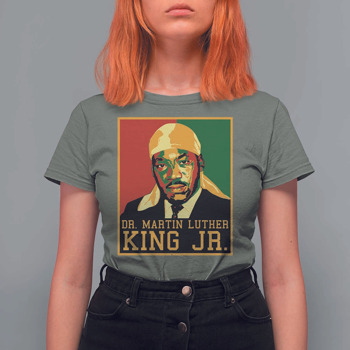 Martin Luther King T Shirt For Women Retro MLK Day