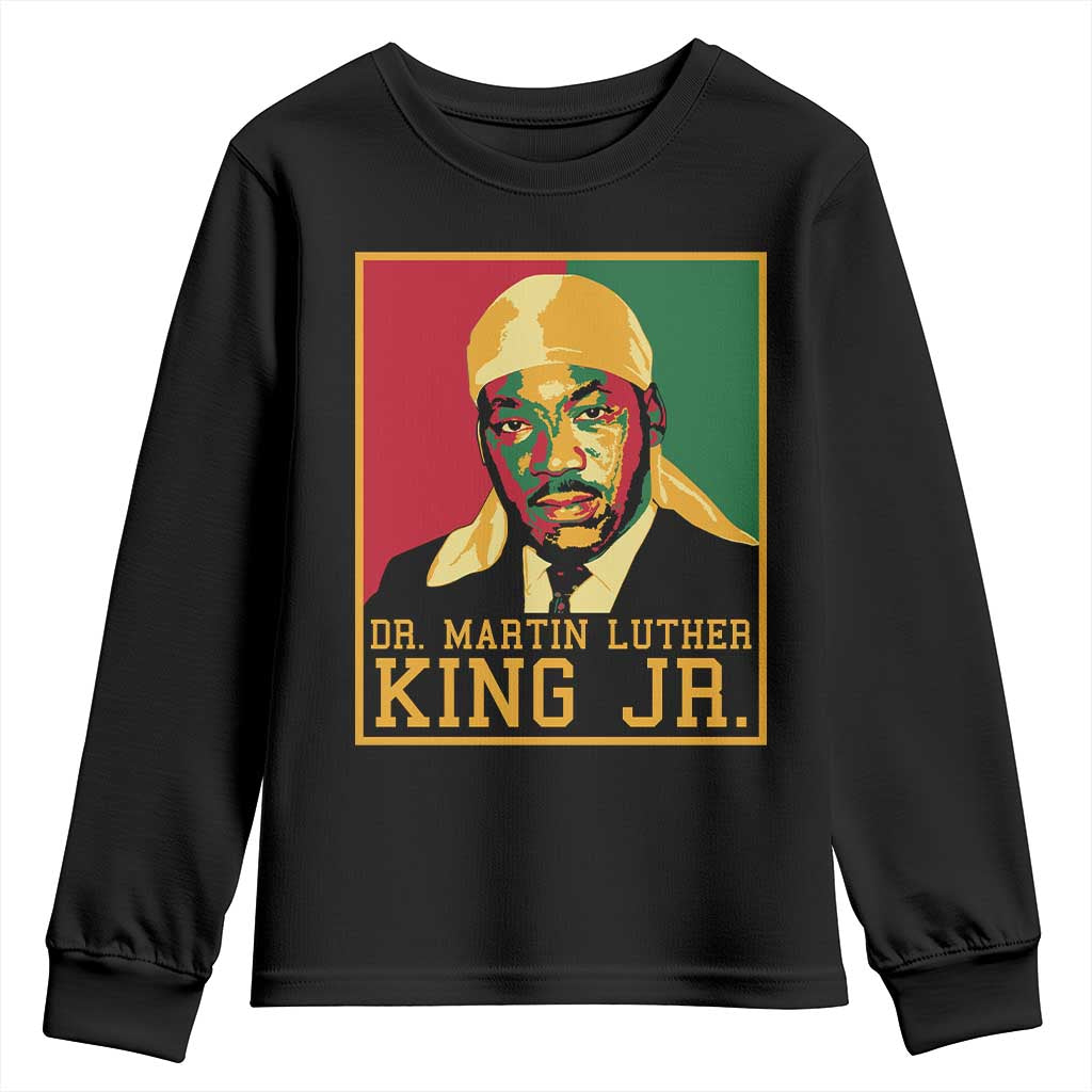 Martin Luther King Youth Sweatshirt Retro MLK Day