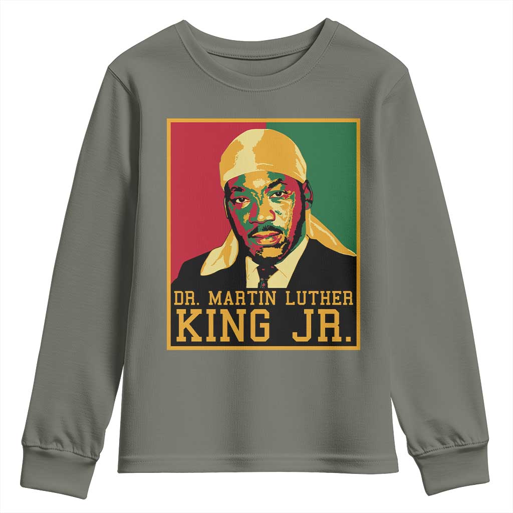 Martin Luther King Youth Sweatshirt Retro MLK Day