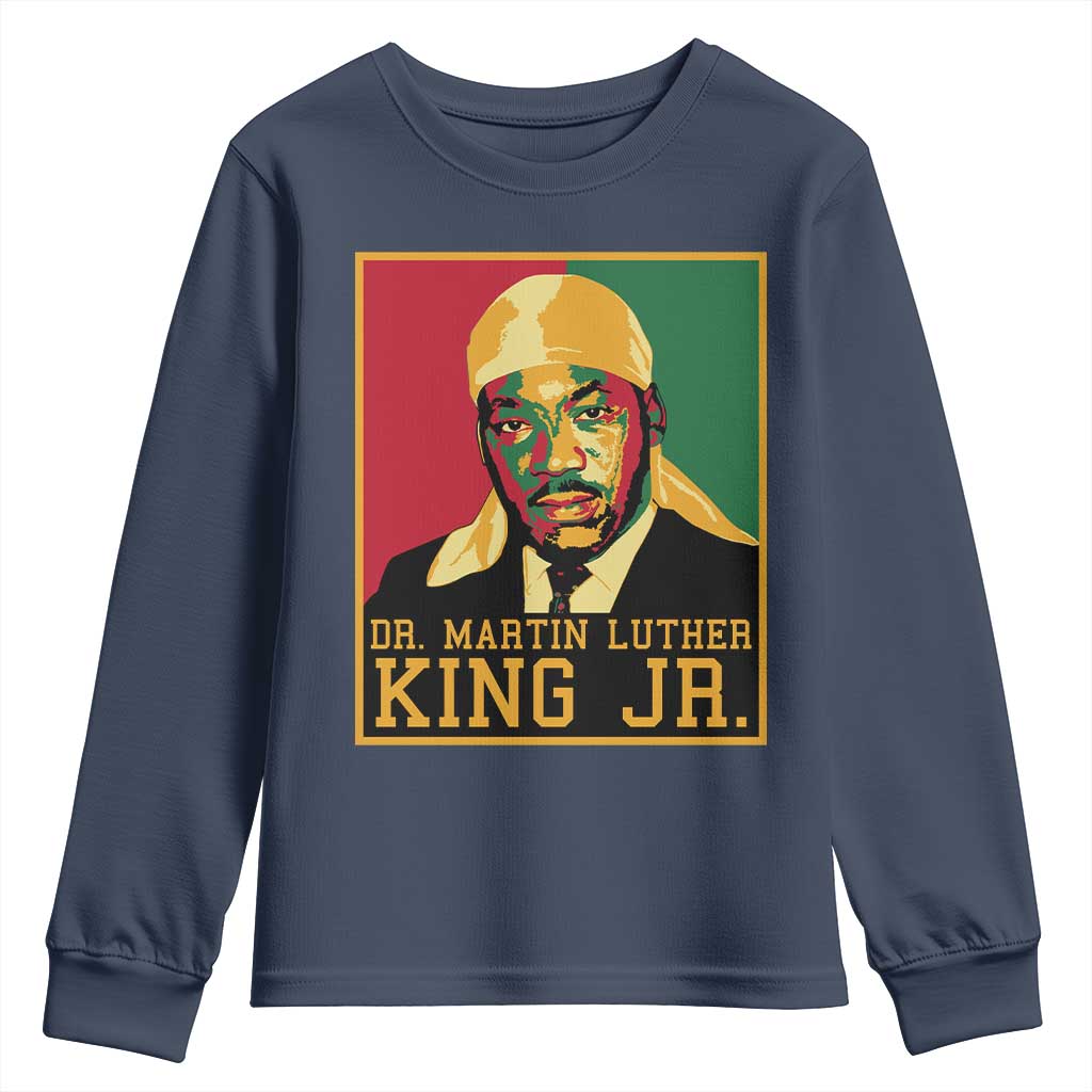 Martin Luther King Youth Sweatshirt Retro MLK Day