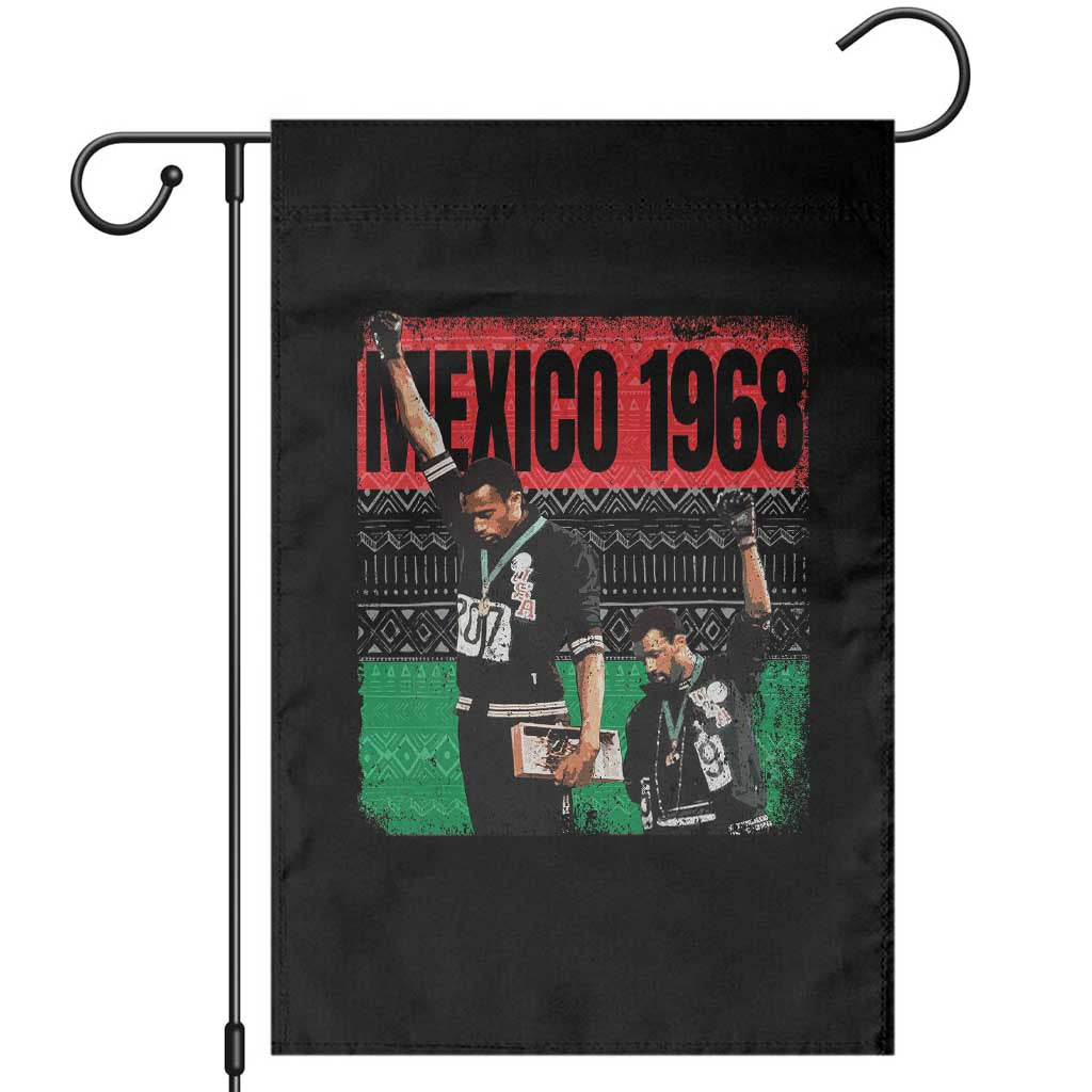 Black Power Salute 1968 Garden Flag Black History Month Civil Rights Movement - Wonder Print Shop