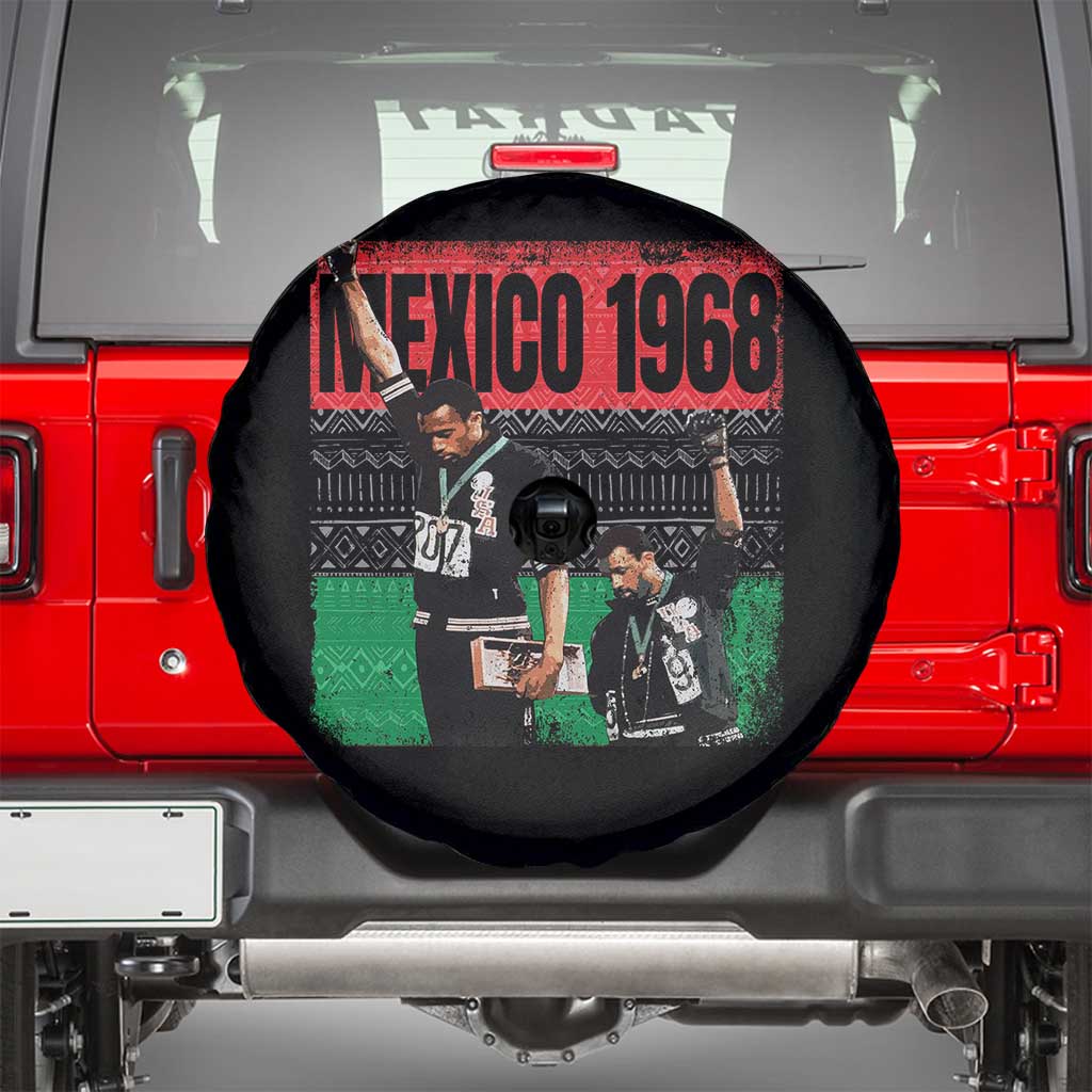 Black Power Salute 1968 Spare Tire Cover Black History Month Civil Rights Movement - Wonder Print Shop