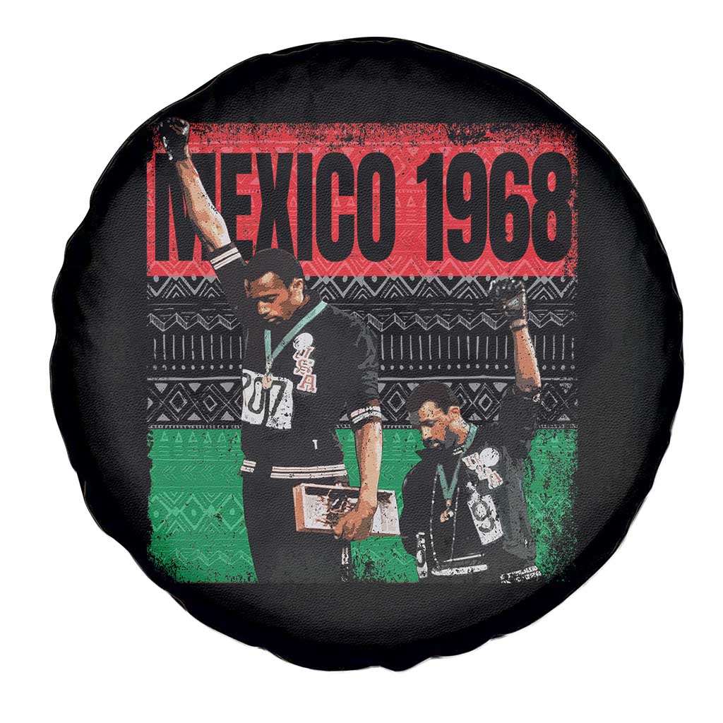 Black Power Salute 1968 Spare Tire Cover Black History Month Civil Rights Movement - Wonder Print Shop