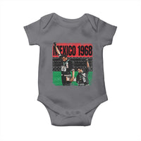 Black Power Salute 1968 Baby Onesie Black History Month Civil Rights Movement - Wonder Print Shop
