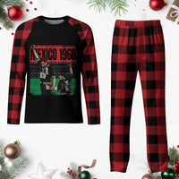 Black Power Salute 1968 Plaid Pajama Set Black History Month Civil Rights Movement - Wonder Print Shop