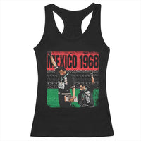Black Power Salute 1968 Racerback Tank Top Black History Month Civil Rights Movement - Wonder Print Shop