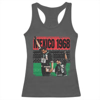 Black Power Salute 1968 Racerback Tank Top Black History Month Civil Rights Movement - Wonder Print Shop