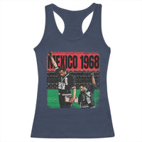 Black Power Salute 1968 Racerback Tank Top Black History Month Civil Rights Movement - Wonder Print Shop