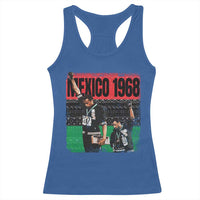 Black Power Salute 1968 Racerback Tank Top Black History Month Civil Rights Movement - Wonder Print Shop