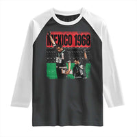 Black Power Salute 1968 Raglan Shirt Black History Month Civil Rights Movement - Wonder Print Shop