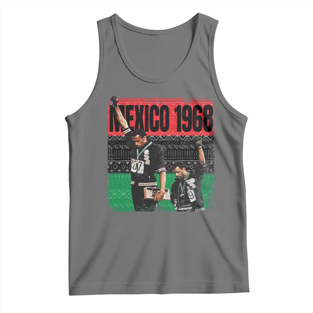 Black Power Salute 1968 Tank Top Black History Month Civil Rights Movement - Wonder Print Shop