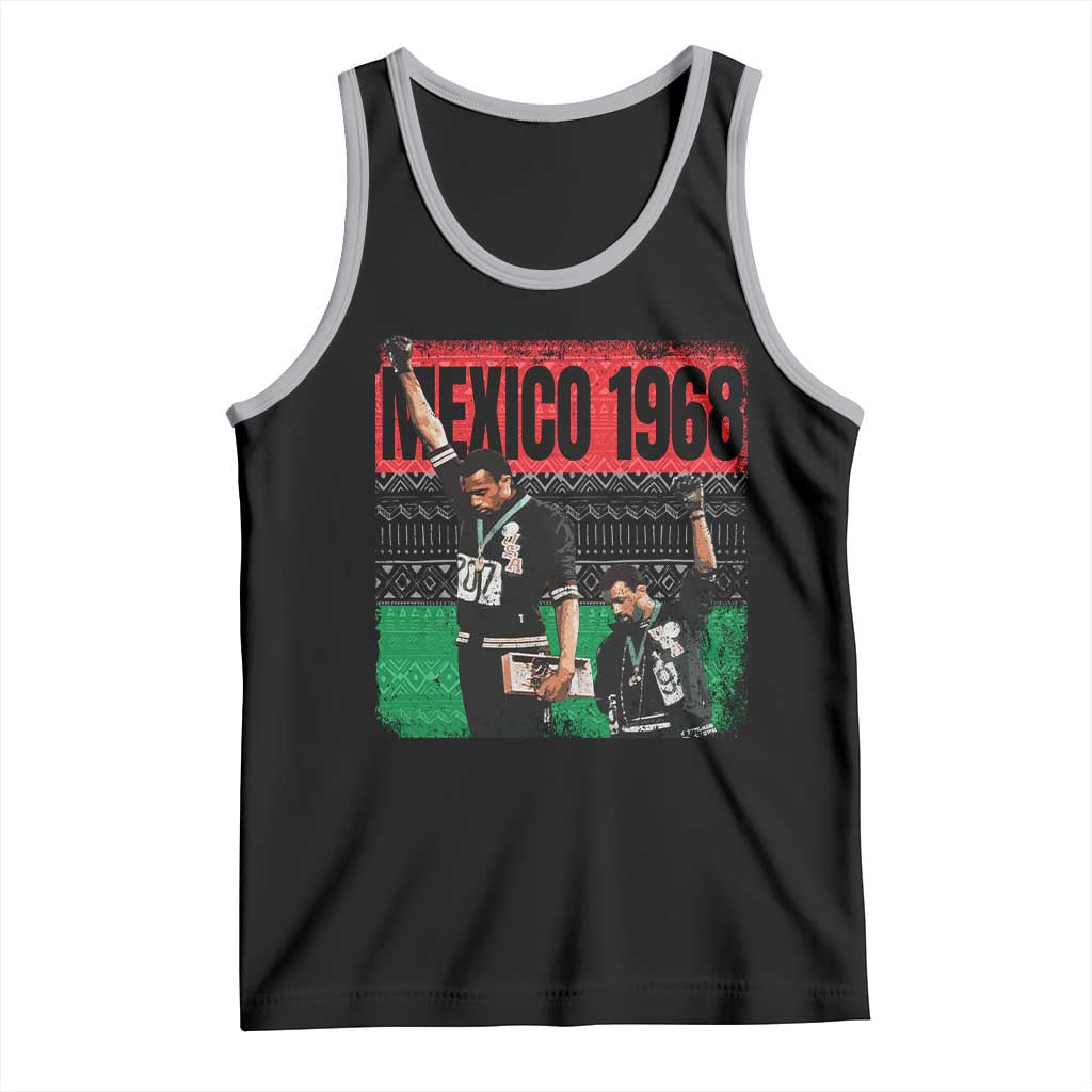 Black Power Salute 1968 Tank Top Black History Month Civil Rights Movement - Wonder Print Shop