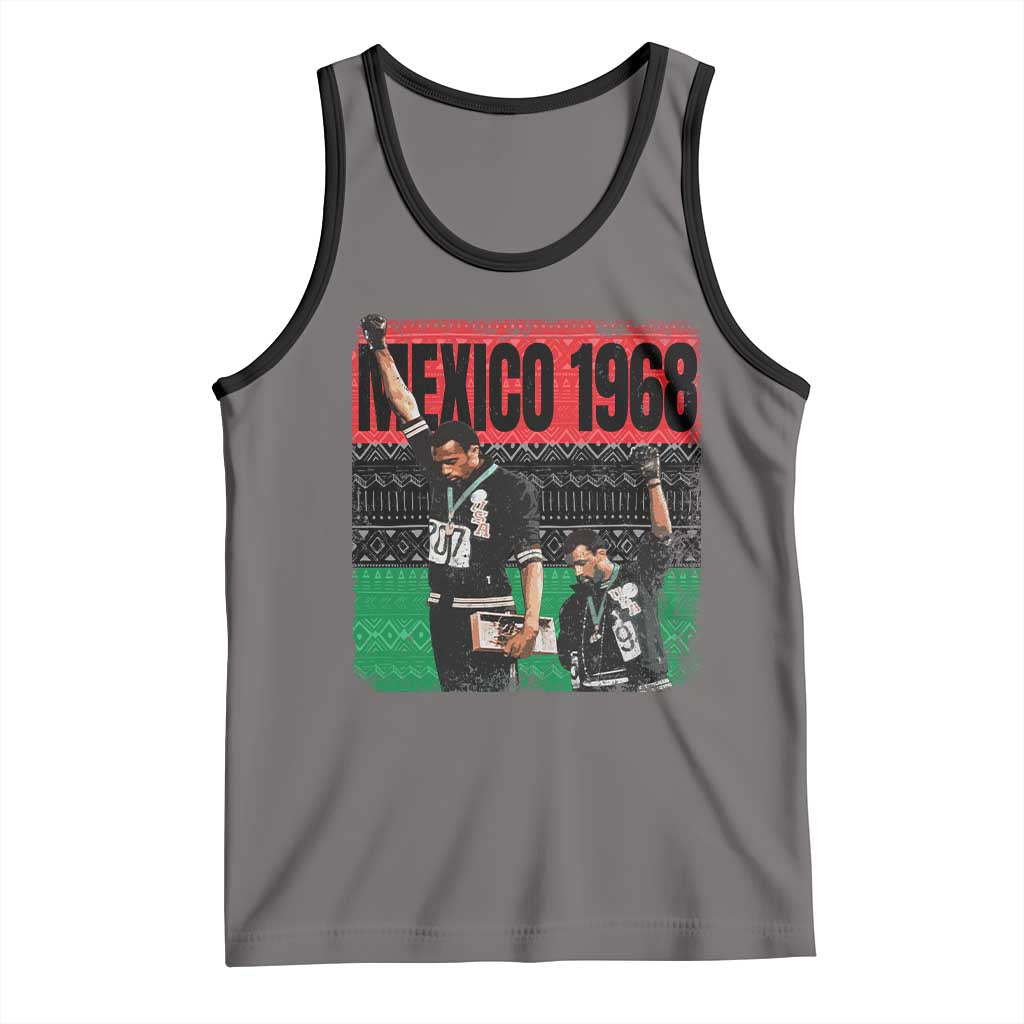 Black Power Salute 1968 Tank Top Black History Month Civil Rights Movement - Wonder Print Shop