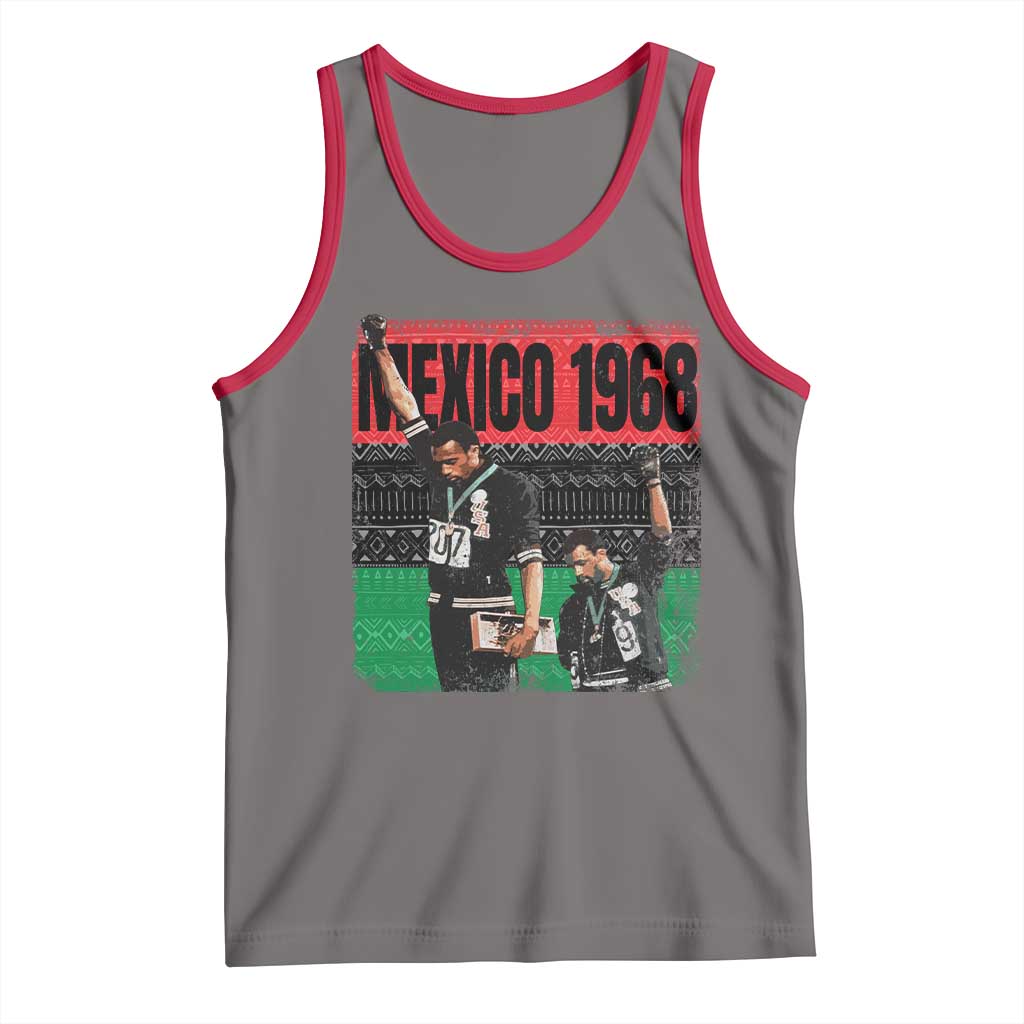 Black Power Salute 1968 Tank Top Black History Month Civil Rights Movement - Wonder Print Shop