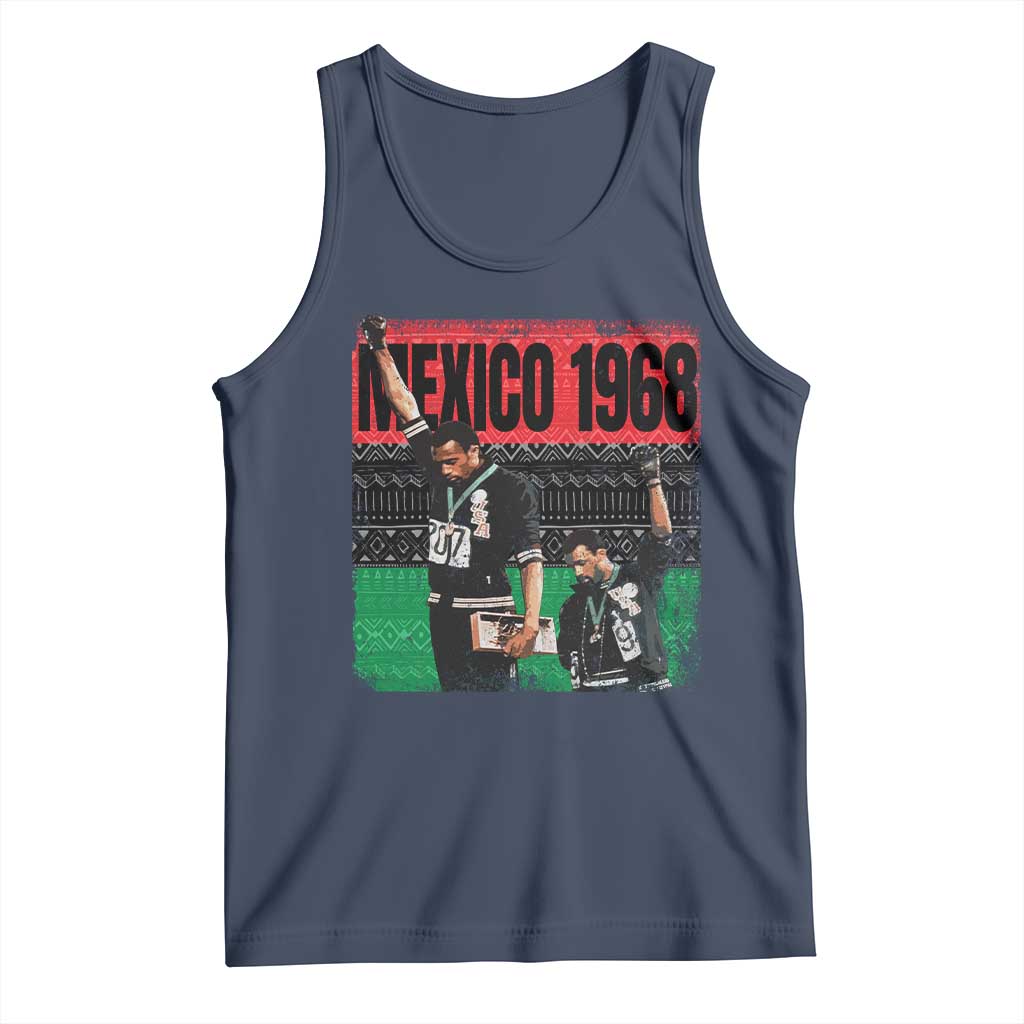 Black Power Salute 1968 Tank Top Black History Month Civil Rights Movement - Wonder Print Shop