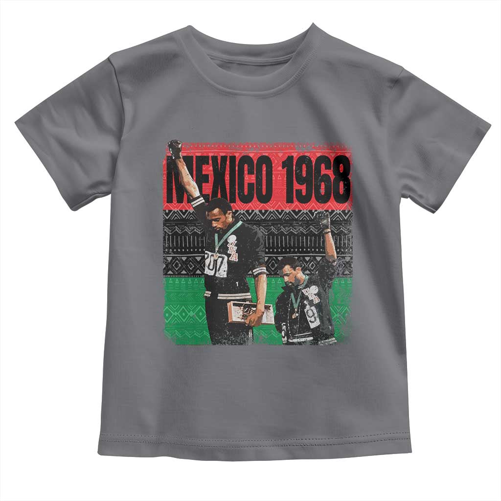 Black Power Salute 1968 Toddler T Shirt Black History Month Civil Rights Movement - Wonder Print Shop
