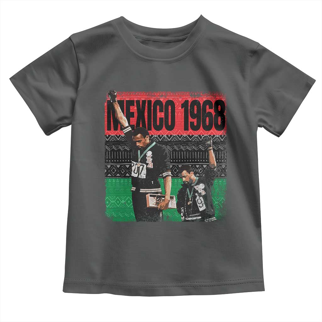 Black Power Salute 1968 Toddler T Shirt Black History Month Civil Rights Movement - Wonder Print Shop