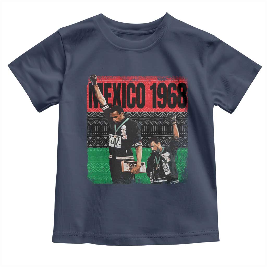 Black Power Salute 1968 Toddler T Shirt Black History Month Civil Rights Movement - Wonder Print Shop