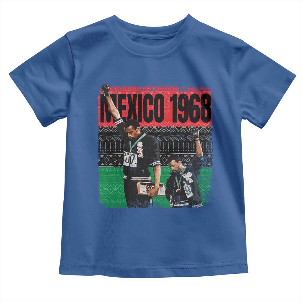 Black Power Salute 1968 Toddler T Shirt Black History Month Civil Rights Movement - Wonder Print Shop