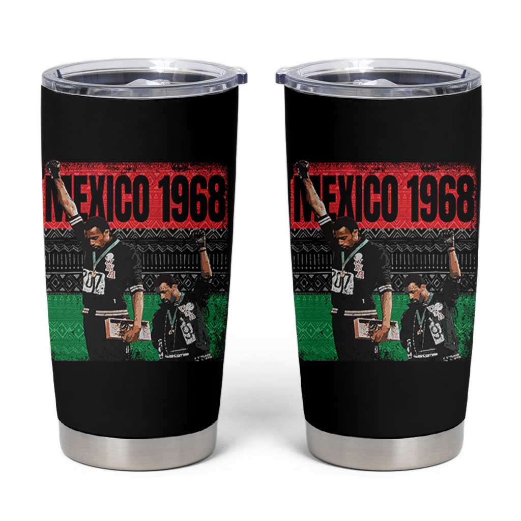 Black Power Salute 1968 Tumbler Cup Black History Month Civil Rights Movement - Wonder Print Shop