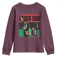 Black Power Salute 1968 Youth Sweatshirt Black History Month Civil Rights Movement - Wonder Print Shop