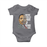 Martin Luther King Jr. Baby Onesie Civil Rights Injustice Anywhere Is a Threat To Justice Everywhere