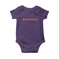 Martin Luther King Jr. Baby Onesie I Have A Dream MLK Day Black History Month