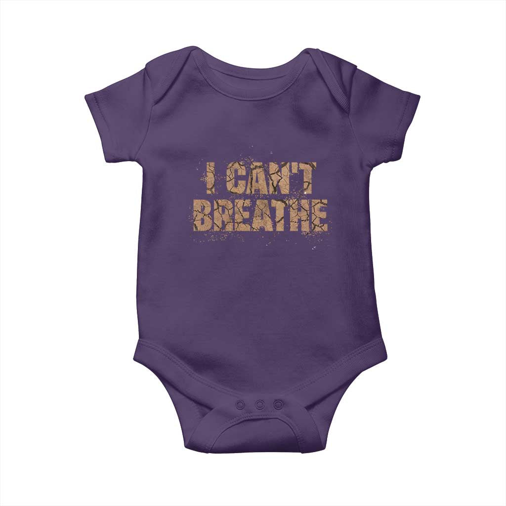 I Cant Breathe Protest Baby Onesie - Wonder Print Shop