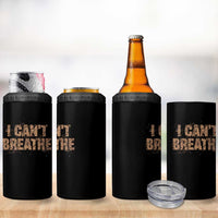 I Cant Breathe Protest 4 in 1 Can Cooler Tumbler - Wonder Print Shop