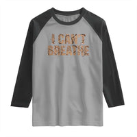 I Cant Breathe Protest Raglan Shirt - Wonder Print Shop