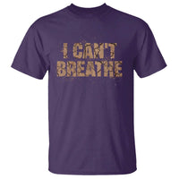 I Cant Breathe Protest T Shirt - Wonder Print Shop