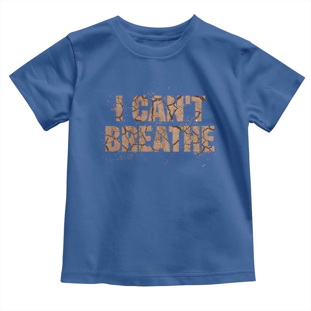 I Cant Breathe Protest Toddler T Shirt - Wonder Print Shop