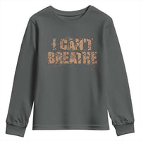 I Cant Breathe Protest Youth Sweatshirt - Wonder Print Shop