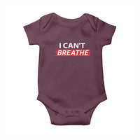 I Cant Breathe Baby Onesie Protest Civil Right - Wonder Print Shop