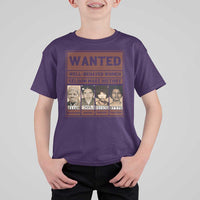 Black Female Empowerment T Shirt For Kid Wanted Well Behaved Women Seldom Make History - Wonder Print Shop
