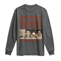 Black Female Empowerment Long Sleeve Shirt Wanted Well Behaved Women Seldom Make History - Wonder Print Shop
