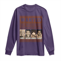 Black Female Empowerment Long Sleeve Shirt Wanted Well Behaved Women Seldom Make History - Wonder Print Shop