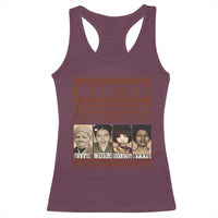 Black Female Empowerment Racerback Tank Top Wanted Well Behaved Women Seldom Make History - Wonder Print Shop