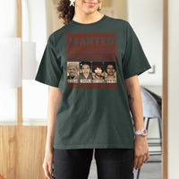 Black Female Empowerment T Shirt For Women Wanted Well Behaved Women Seldom Make History - Wonder Print Shop