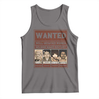 Black Female Empowerment Tank Top Wanted Well Behaved Women Seldom Make History - Wonder Print Shop