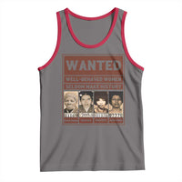 Black Female Empowerment Tank Top Wanted Well Behaved Women Seldom Make History - Wonder Print Shop