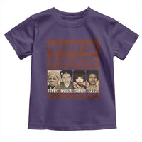Black Female Empowerment Toddler T Shirt Wanted Well Behaved Women Seldom Make History - Wonder Print Shop