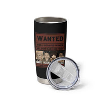 Black Female Empowerment Tumbler Cup Wanted Well Behaved Women Seldom Make History - Wonder Print Shop