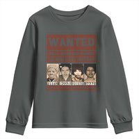 Black Female Empowerment Youth Sweatshirt Wanted Well Behaved Women Seldom Make History - Wonder Print Shop