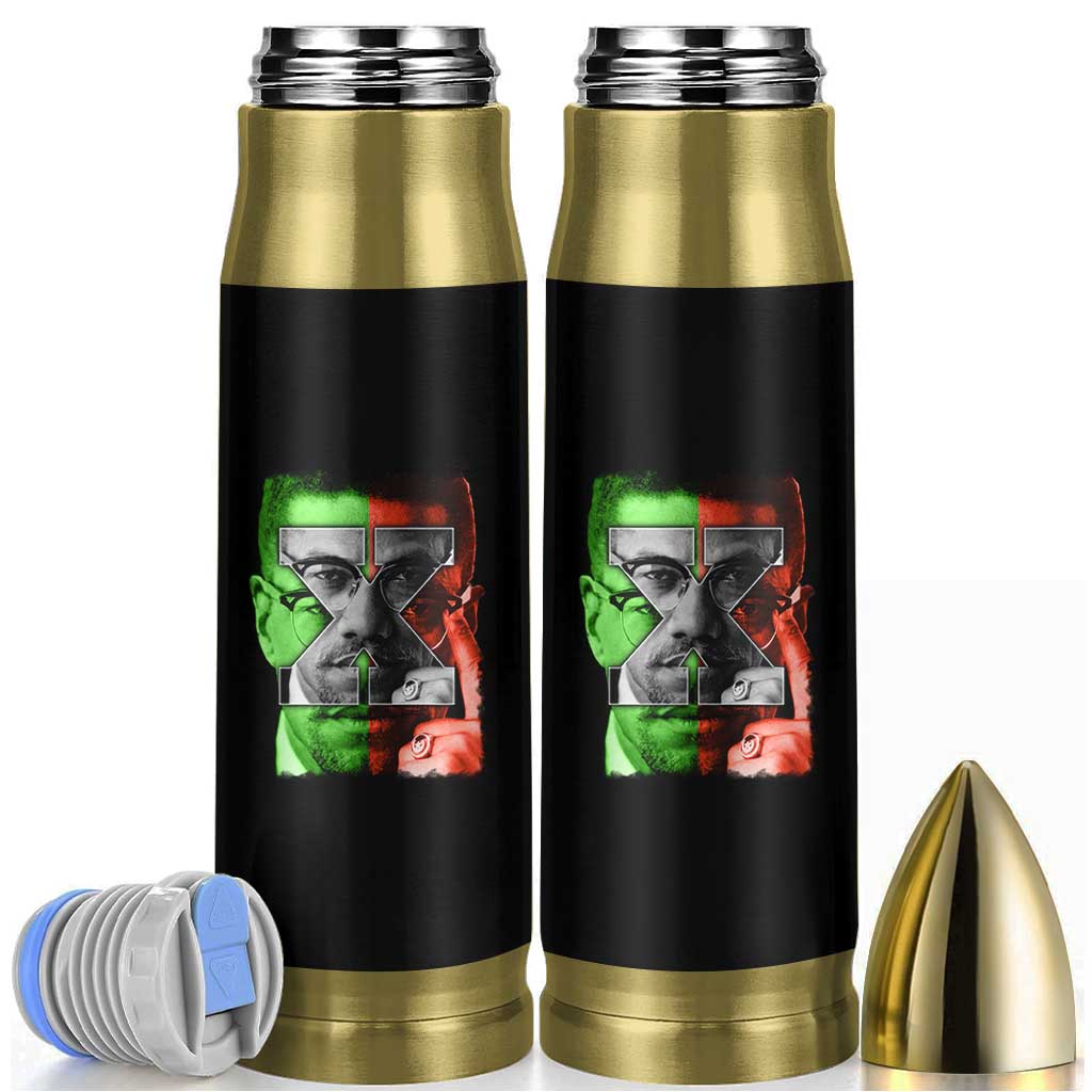 Malcolm X Bullet Tumbler Black History Month - Wonder Print Shop